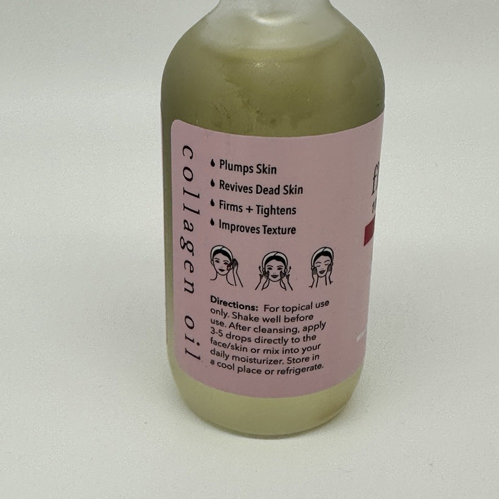 ANTIAGING FLAWLESS SKIN COLLAGEN FACIAL OIL ILLUMINATES PLUM SKIN BY OLIVIA CARE - Picture 5 of 6